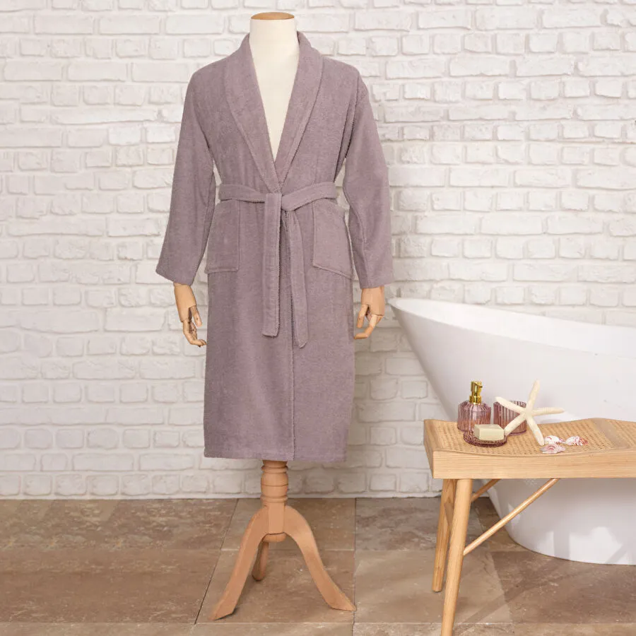 DAILY SOFT KDN BORNOZ, L/XL, GRİ