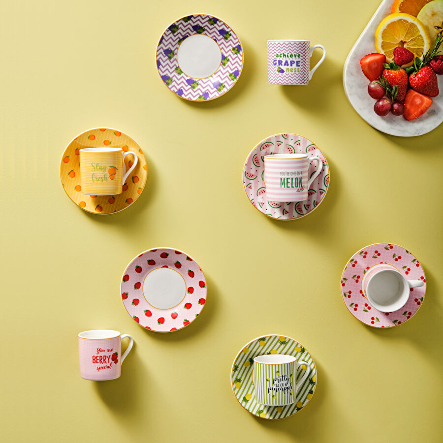 KARACA  FRUITEE 6 KŞLK KAHVE, MULTICOLOR