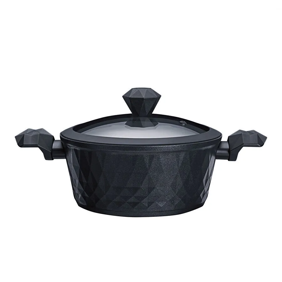 KARACA BIO DIAMOND ANTIBACTERIAL HANDLE POT 24CM 3,9LT IN