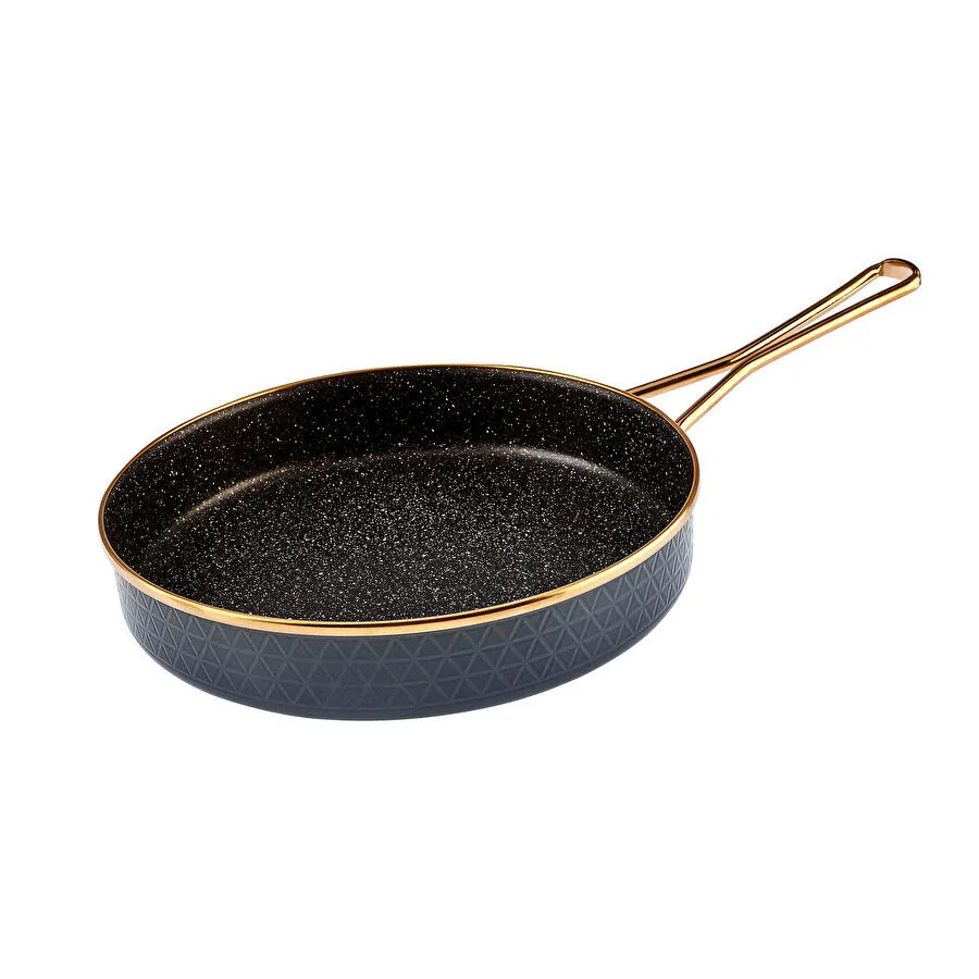 KARACA CRYSTAL ENAMEL 28 CM PAN ANTHRACITE