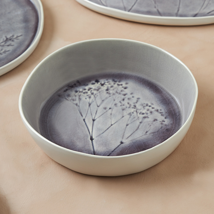 KARACA FLEURS LARGE BOWL 23 CM