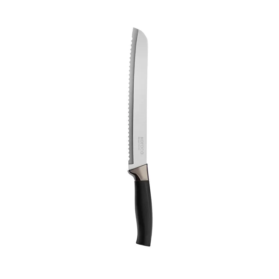 KARACA HELIOS BLACK BREAD KNIFE