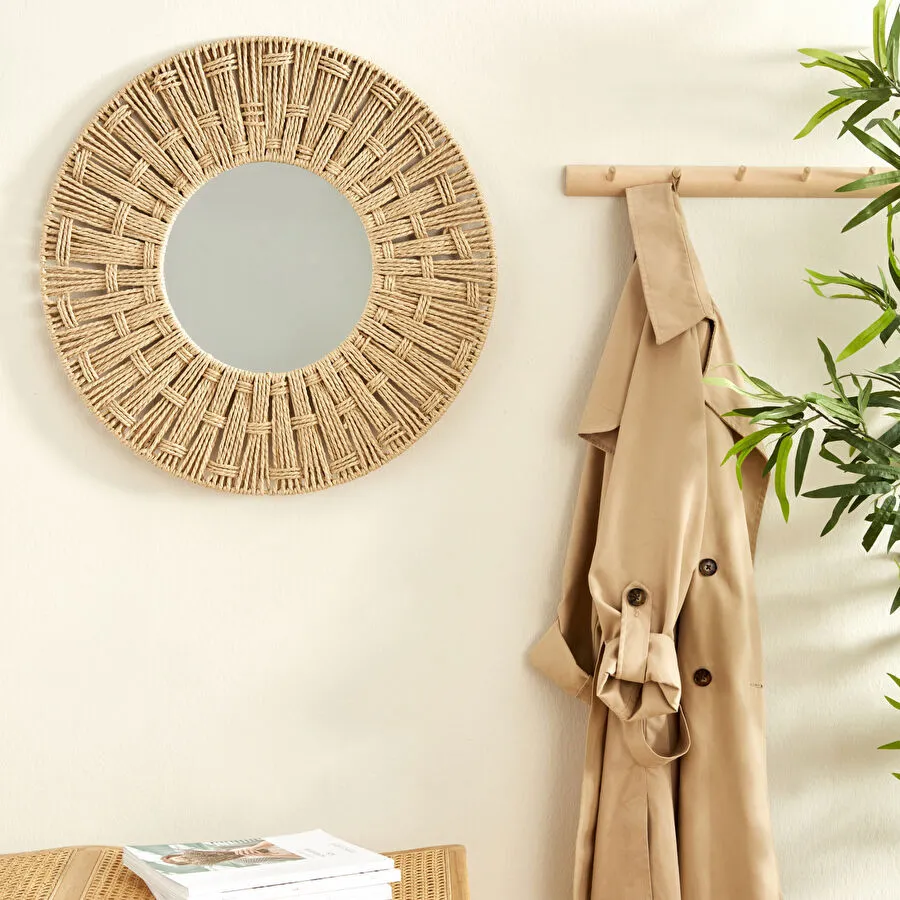 KARACA HOME BOHEMIAN DUVAR AYNASI, 58 CM