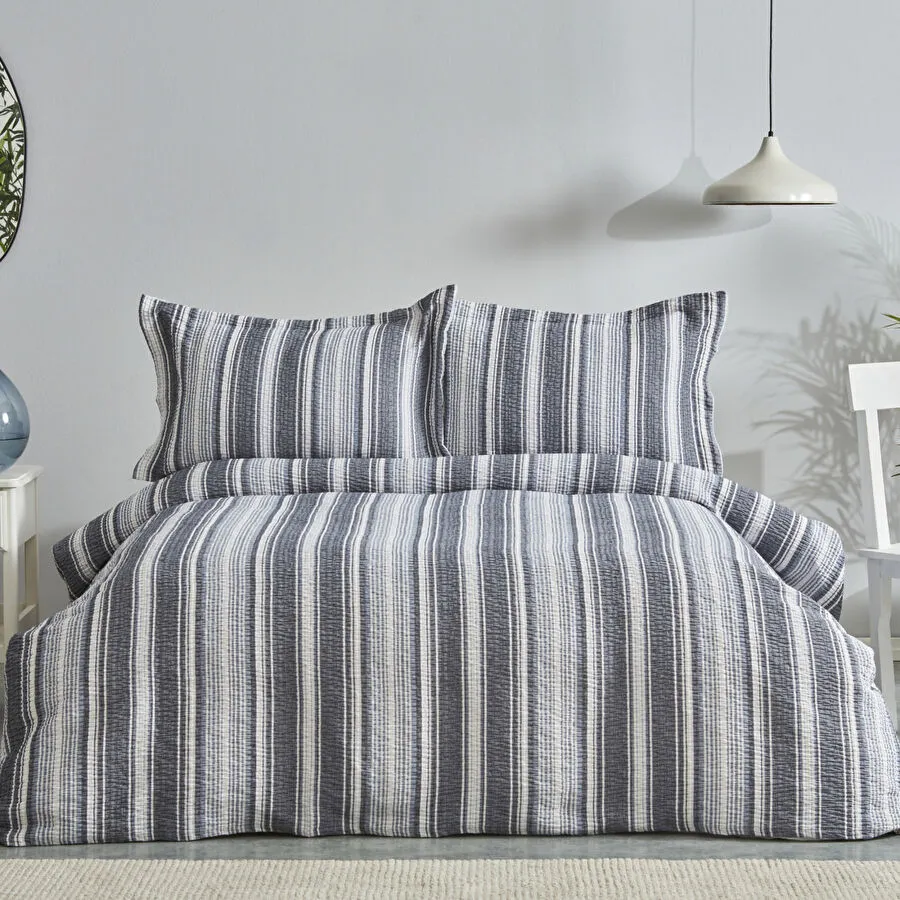 KARACA HOME DENIM, ÇİFT KİŞİLİK, INDIGO