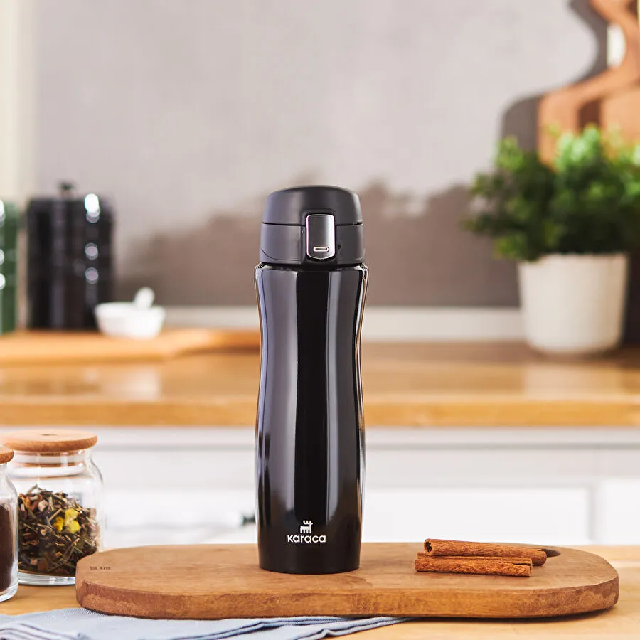 KARACA JUPITER ÇELİK SIZD, 350 ML, SİYAH