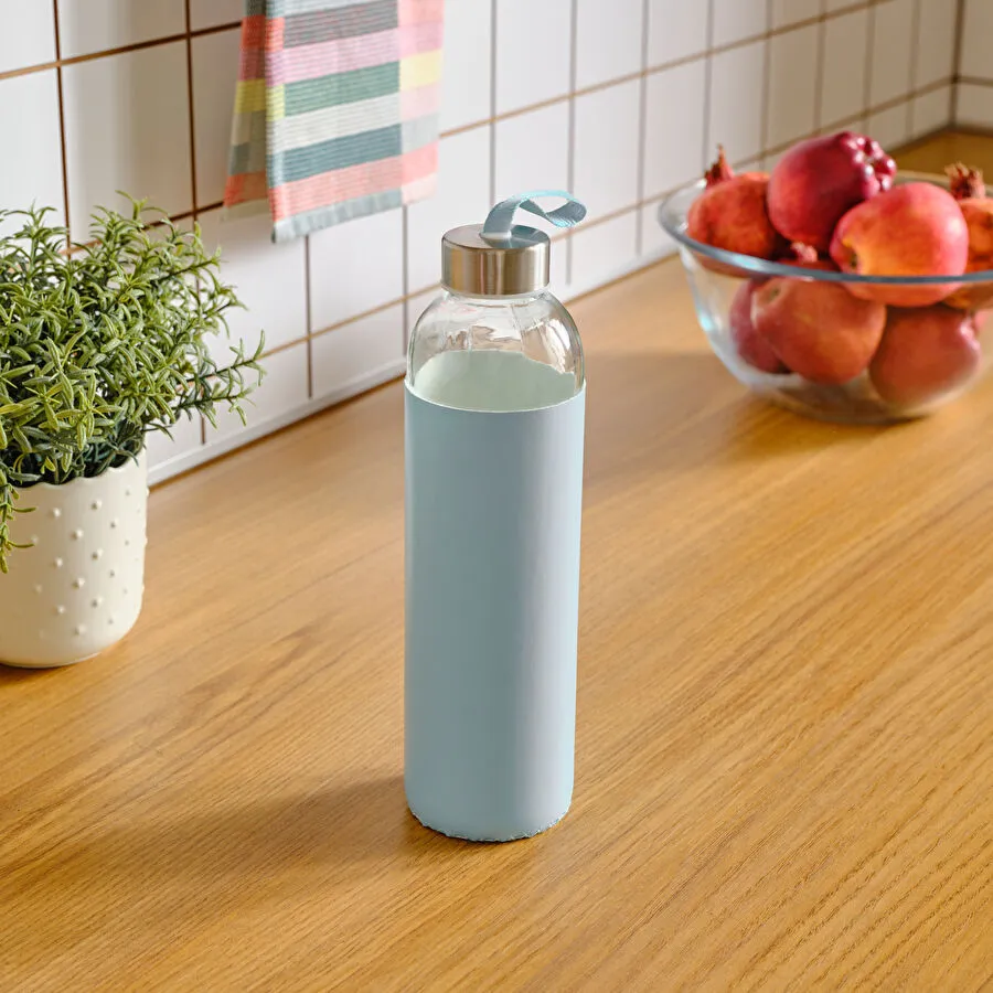 KARACA LEATHER SU ŞİŞESİ 750ML, MAVİ