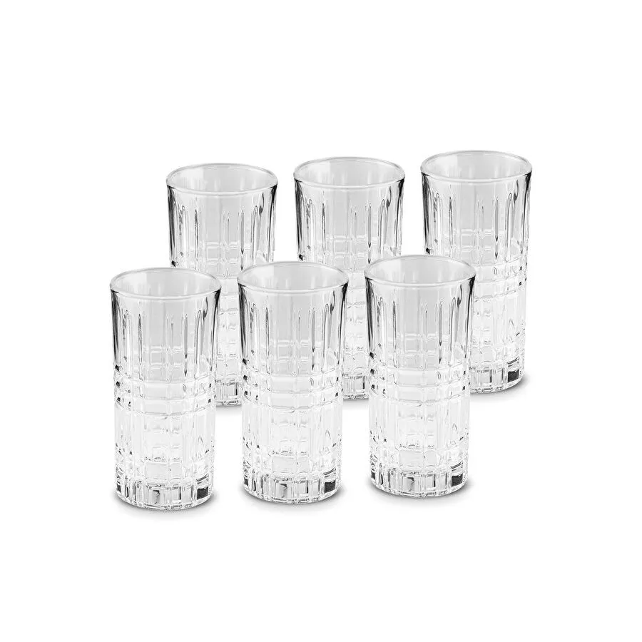Karaca Luminary 6'lı Cam Meşrubat Bardağı 350 ml
