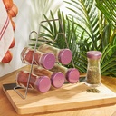 KARACA OCHA PURPLE TRIANGLE 7 PIECE SPICE SET