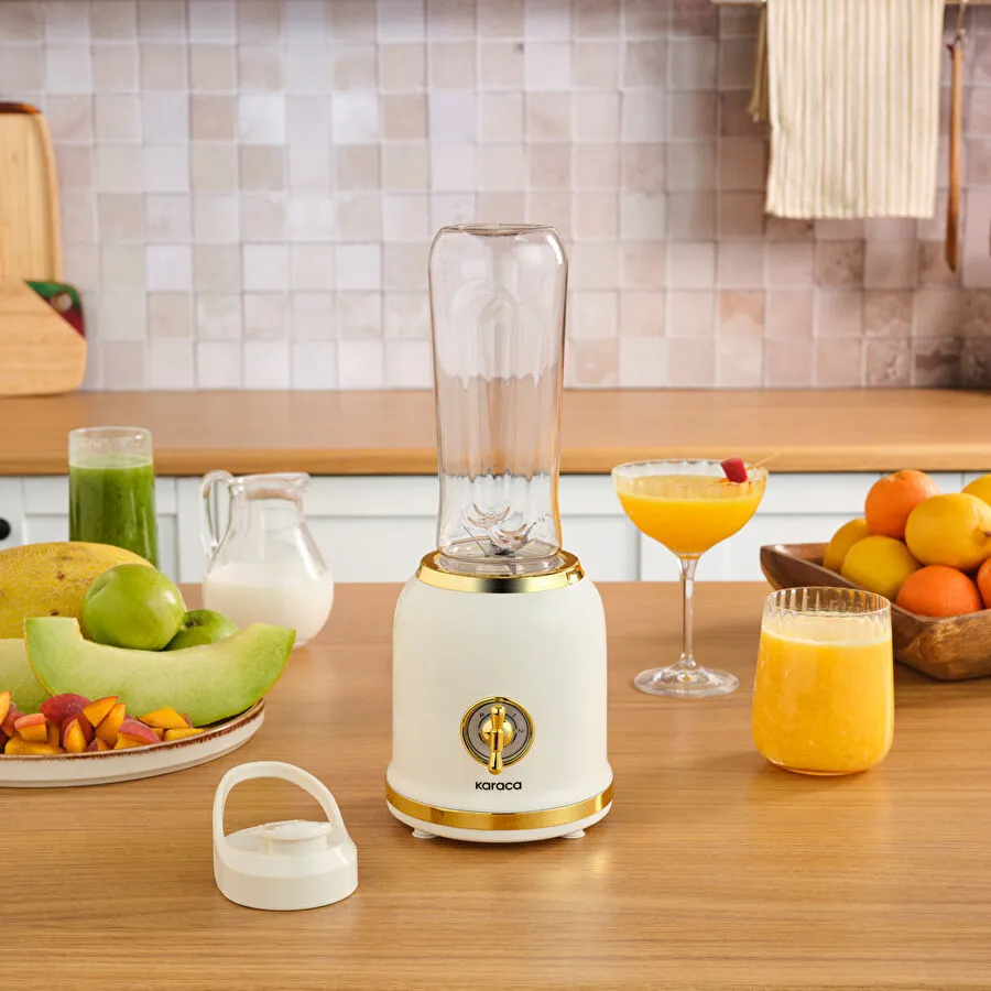 KARACA RETRO PERSONAL BLENDER, CREAM