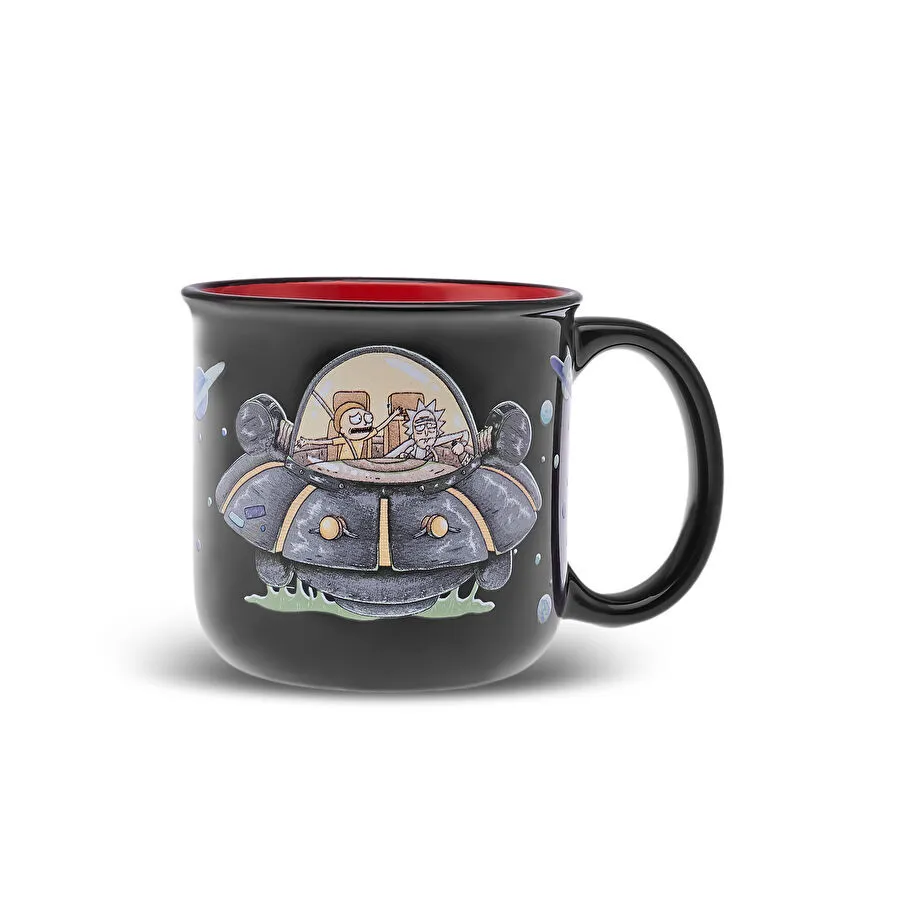 Karaca Rıck And Morty Siyah Kupa 400 Ml