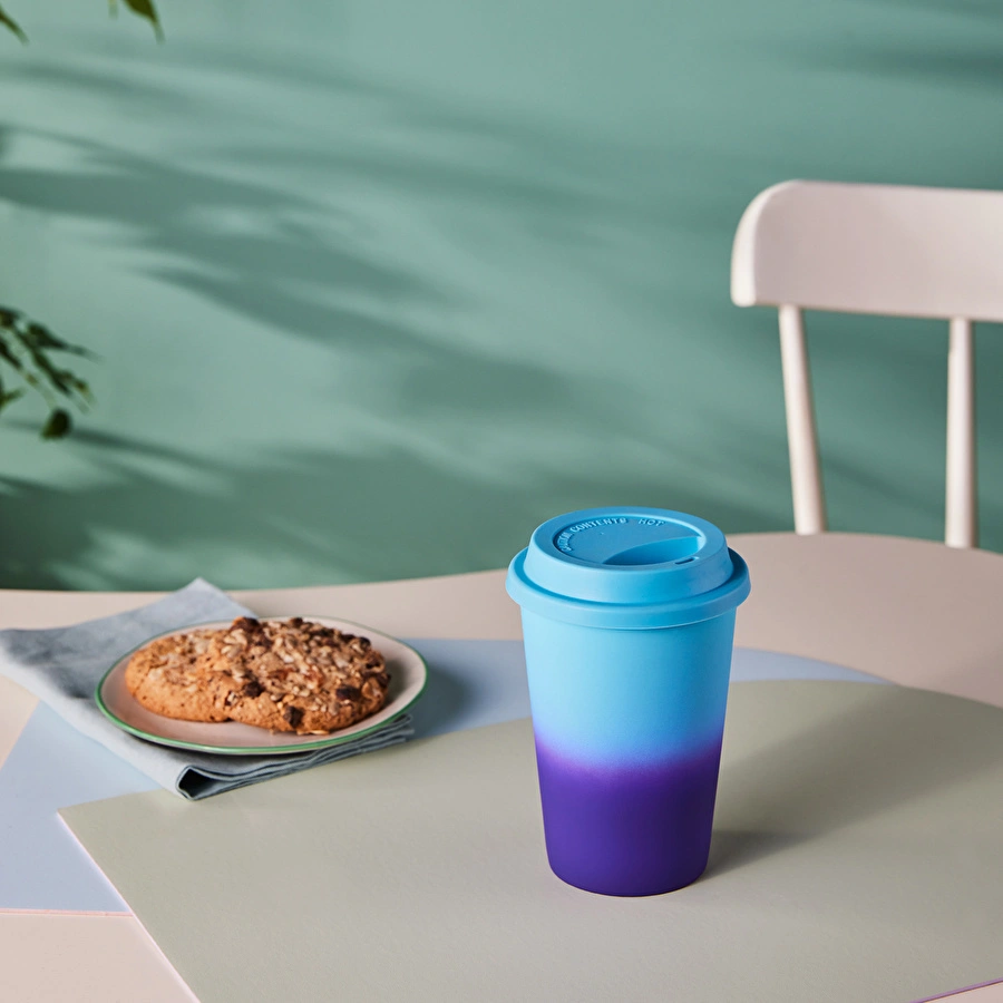 KARACA SOFT TOUCH PURPLE TRAVEL 450 ML MUG