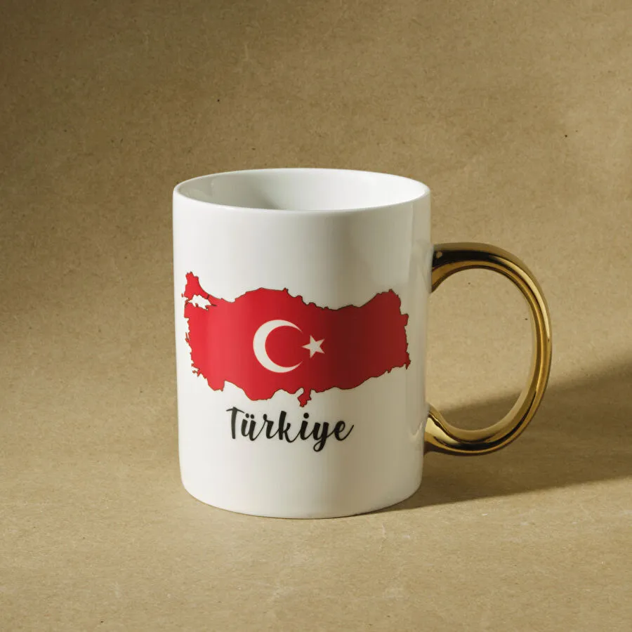 Karaca Ülkeler Ve Bayraklar Türkiye Kupa 350 Ml