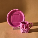 Karaca X İst Collection Medusa Türk Kahvesi Fincanı 70 Ml Pembe