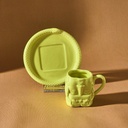 KARACA X İST COLLECTION MEDUSA TURKISH COFFEE CUP YELLOW