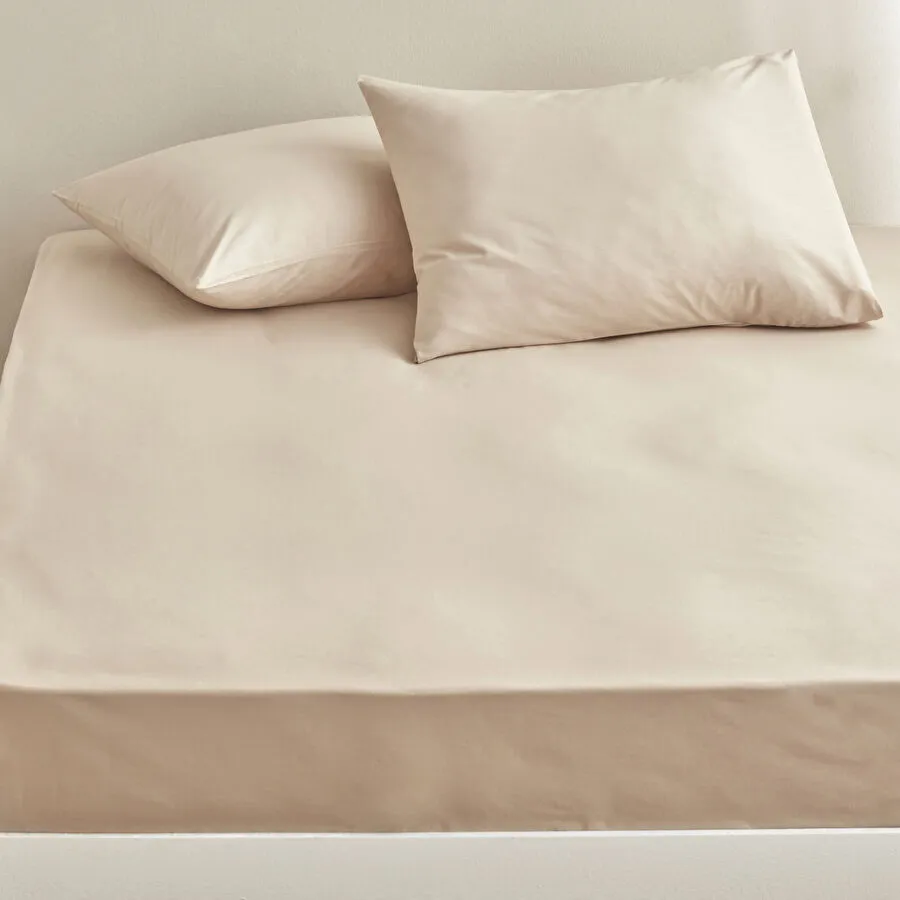 KH BEIGE RNF 240*260 FLAT DOUBLE KS CARSAF