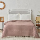 Karaca Home Cordoba كيريميت غطاء سرير مزدوج بيك 200x230 سم