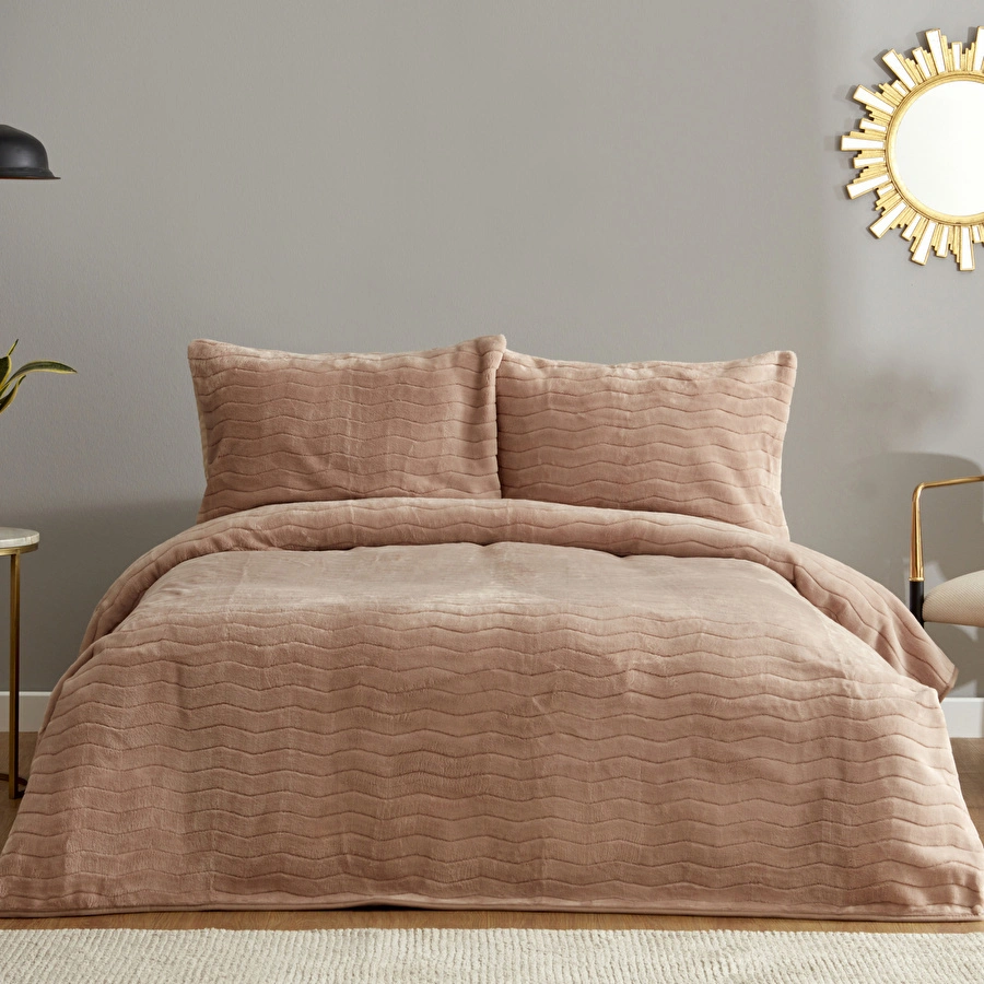 Karaca Home Hera Soft غطاء سرير مزدوج Moonlight
