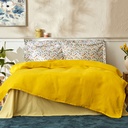 KH NOYA YELLOW 100% COTTON DOUBLE KS RNF PIKE TK