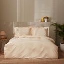 MIMOSA YELLOW VEGAN TEK KS DUVET COVER SET