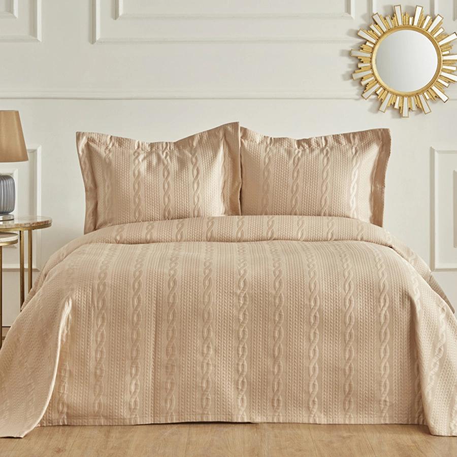 NAU ROPE BEIGE  YATAK ORT, ÇİFT KİŞİLİK