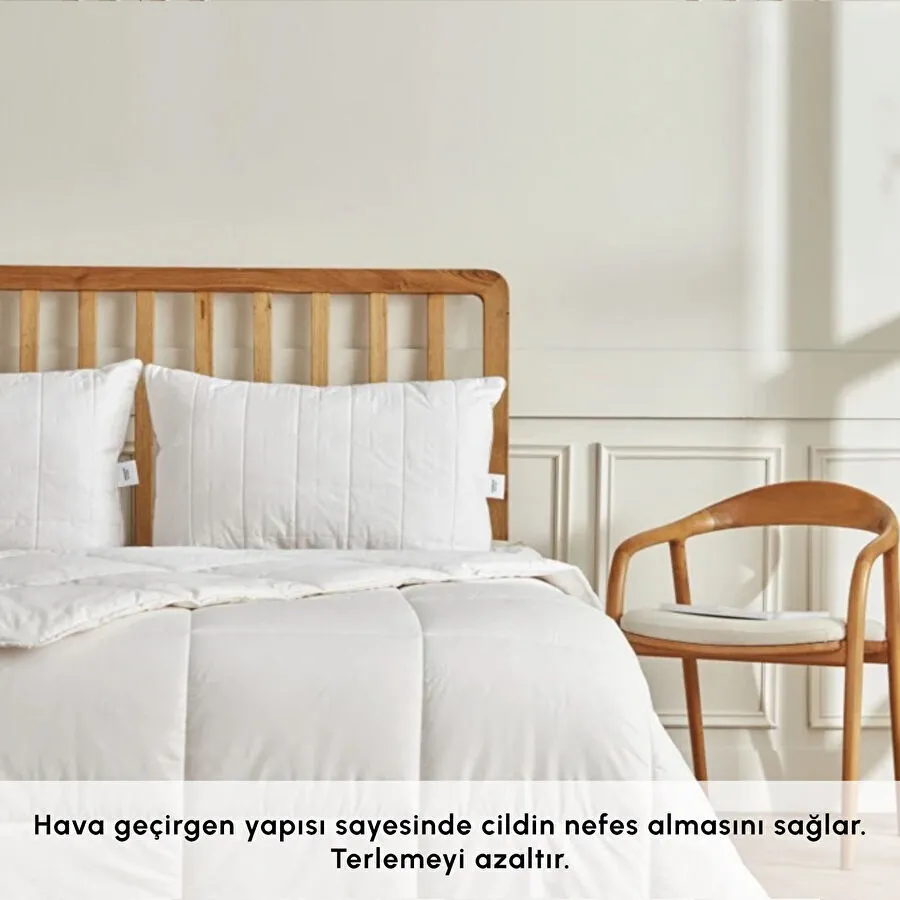 Karaca Home قطن Cotton مجموعة بطانية مزدوجة 195x215 سم