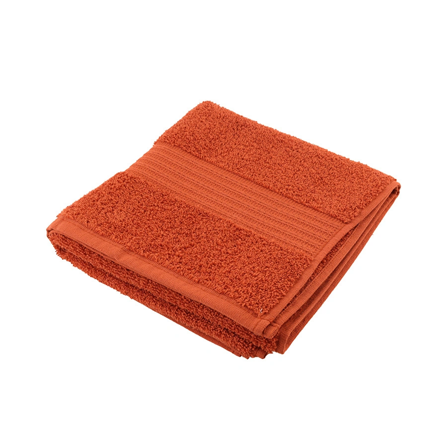 [200.18.01.0204] Karaca Home Back To Basic Yüz Havlusu 50x90 cm Kiremit