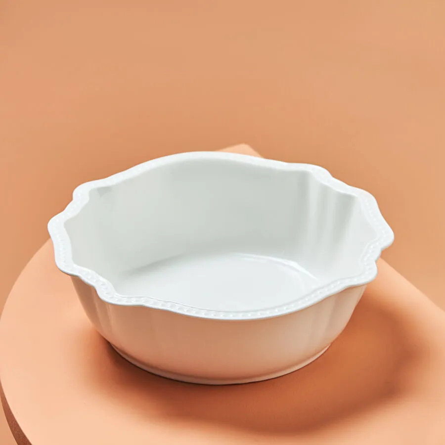 [153.09.01.4046] KARACA CARMEN LACE LONG BOWL 22 CM