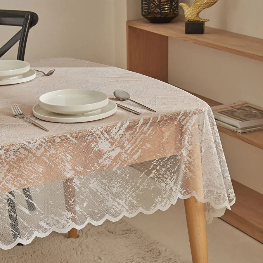 [1000162791001] Karaca Home Luana Masa Örtüsü Gri
