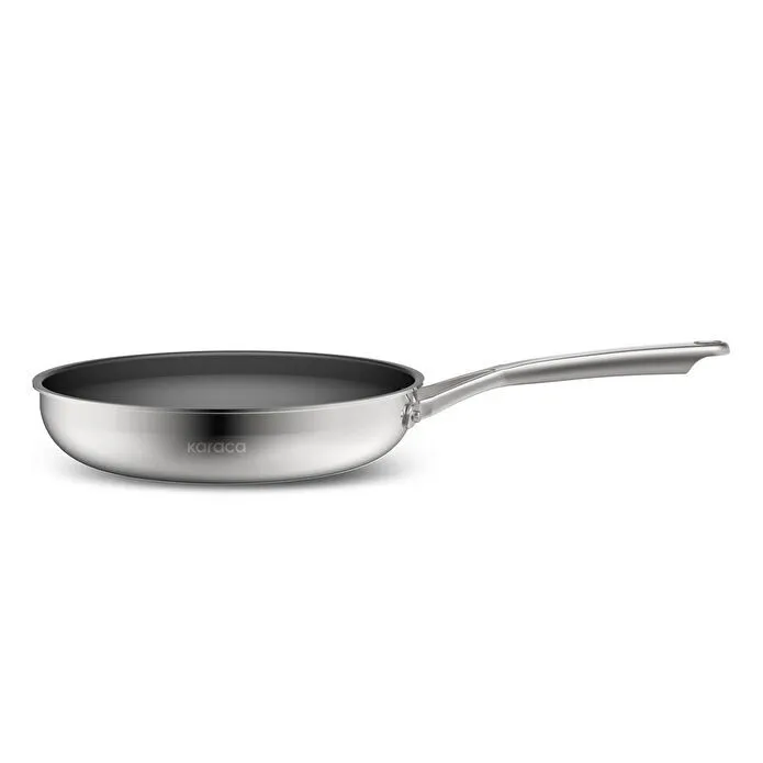 [1000187263005] KARACA PLASMA STEEL 3PLY TAVA IND, 30 CM