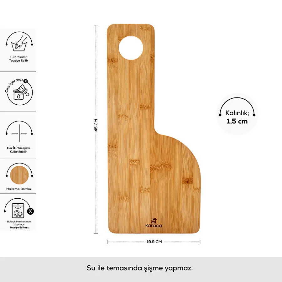 [153.03.08.2595] KARACA PUZZLE ALPACA KESME TAHT, RENKSİZ