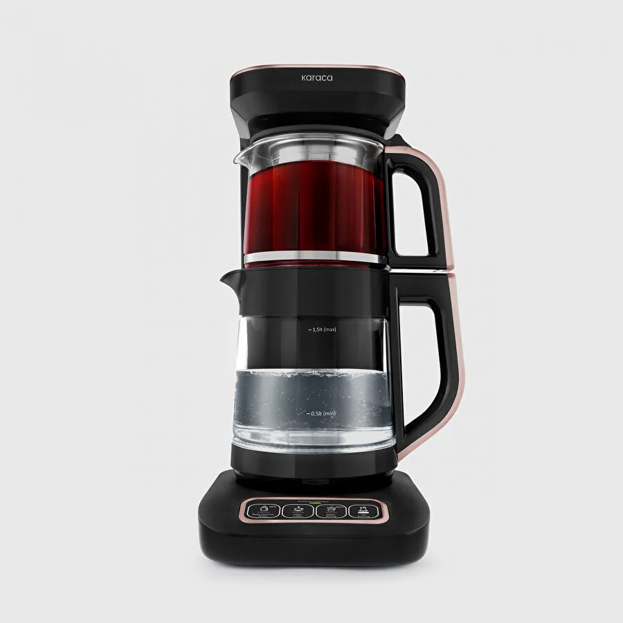 [153.09.01.1244] KARACA ÇAYSEVER ROBOTEA PRO CONNECT 4 IN 1 TEA MK. ROSEGOLD