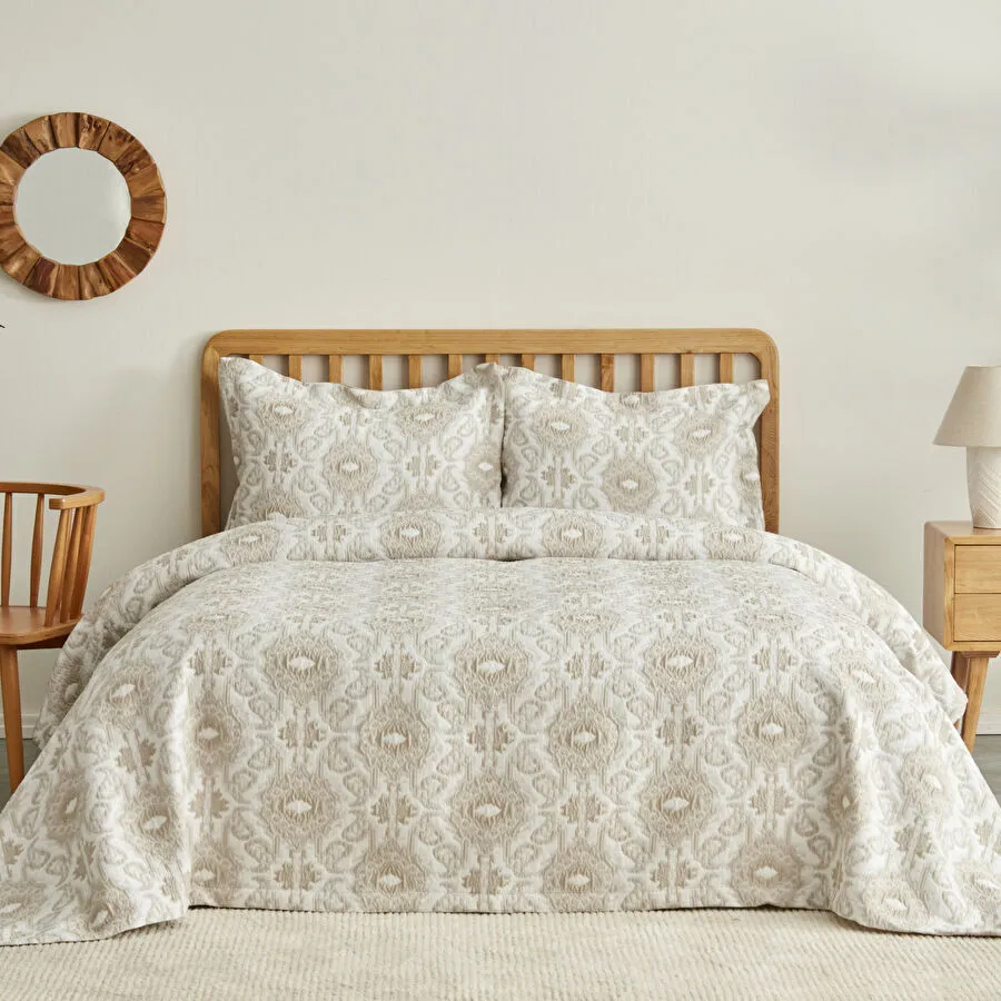 [200.22.11.0040] KH NEOS BEIGE DOUBLE KS BED MATTRESS TKM