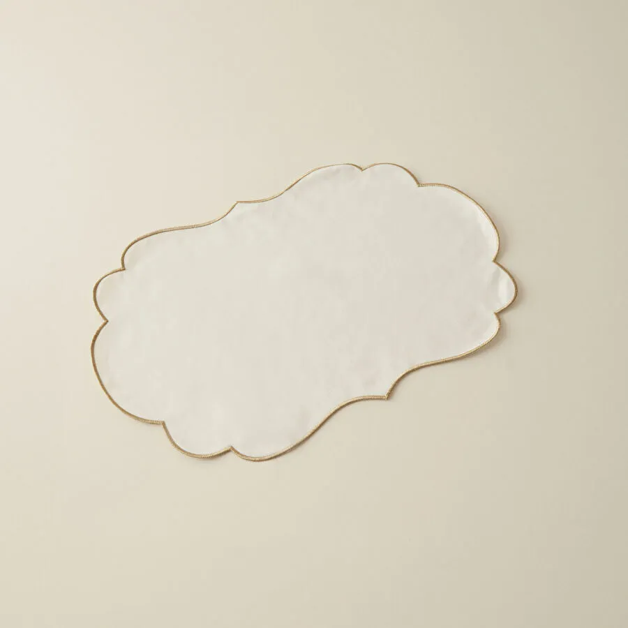 [1000199214001] PERA AMERİKAN SERVİSİ 6LI 32X48CM, GOLD