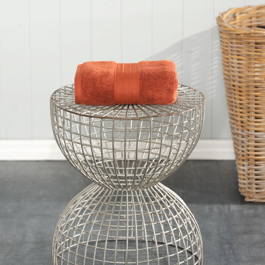 AQUASOFT TERRACOTA 100% COTTON 50X90 TOWEL