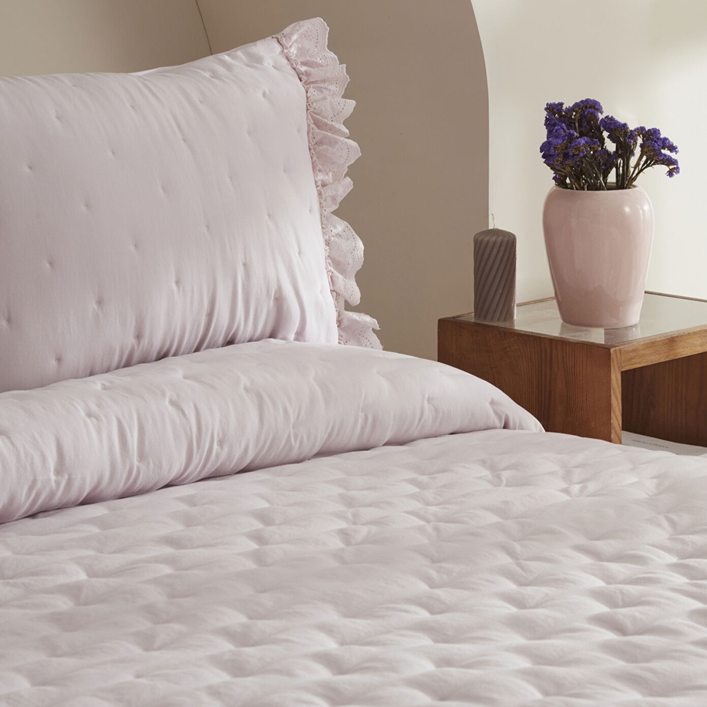 AURORA YATAK ORTÜSÜ, ÇİFT KİŞİLİK, LİLA