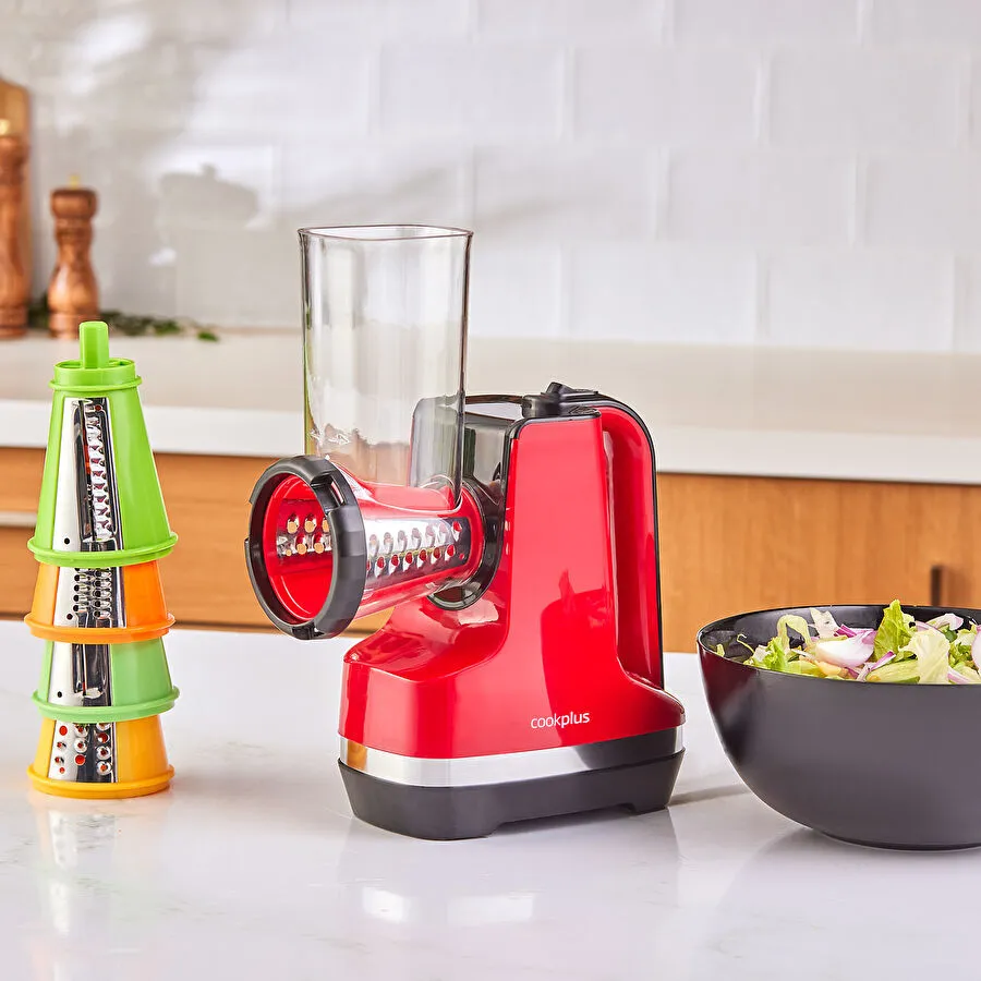 COOKPLUS CHOPPER AND SORBET MAKER RED