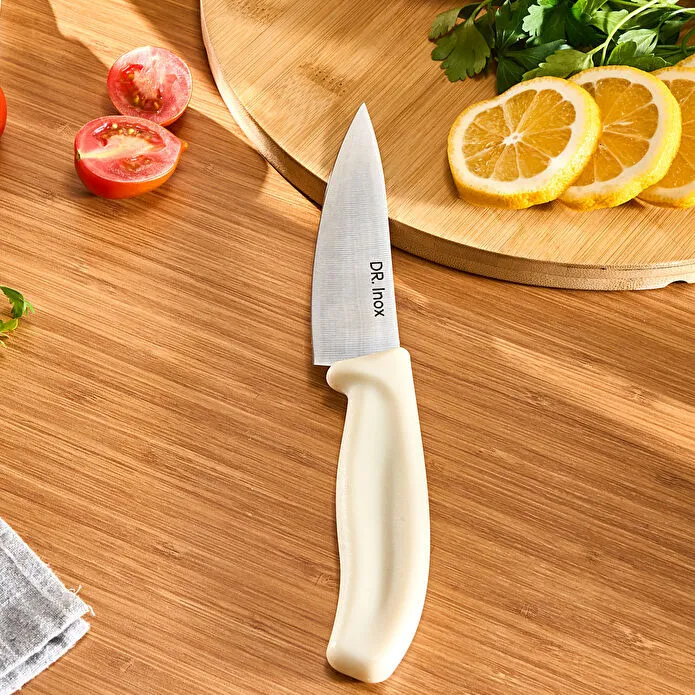 DR.INOX ŞEF BIÇAĞI, 25 CM, KREM