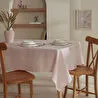 ELIZABETH MASA ÖRTÜSÜ 140X200CM, PUDRA