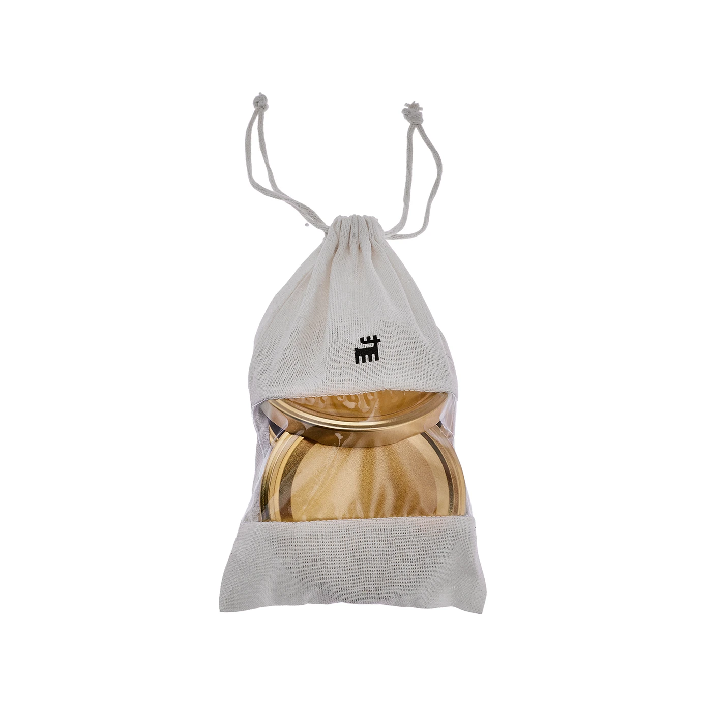 KARACA 5-PIECE JAR LID SET - GOLD