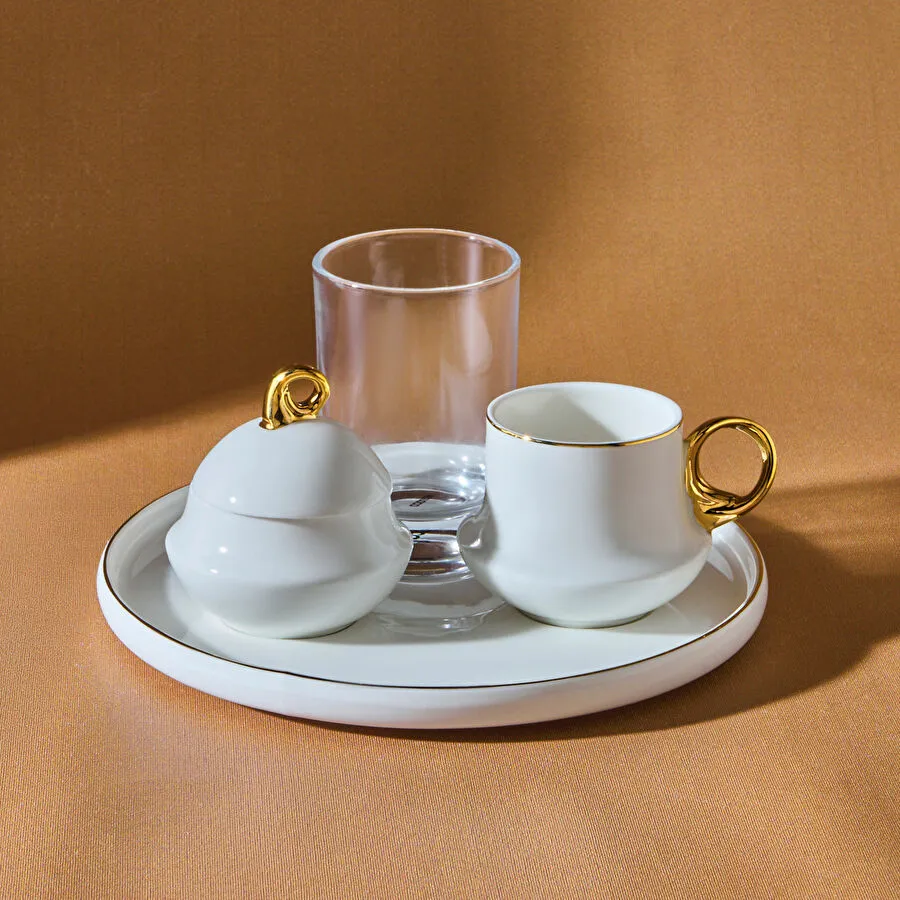 طقم تقديم قهوة لشخص واحد كاراجا أجيبادم 80 مل