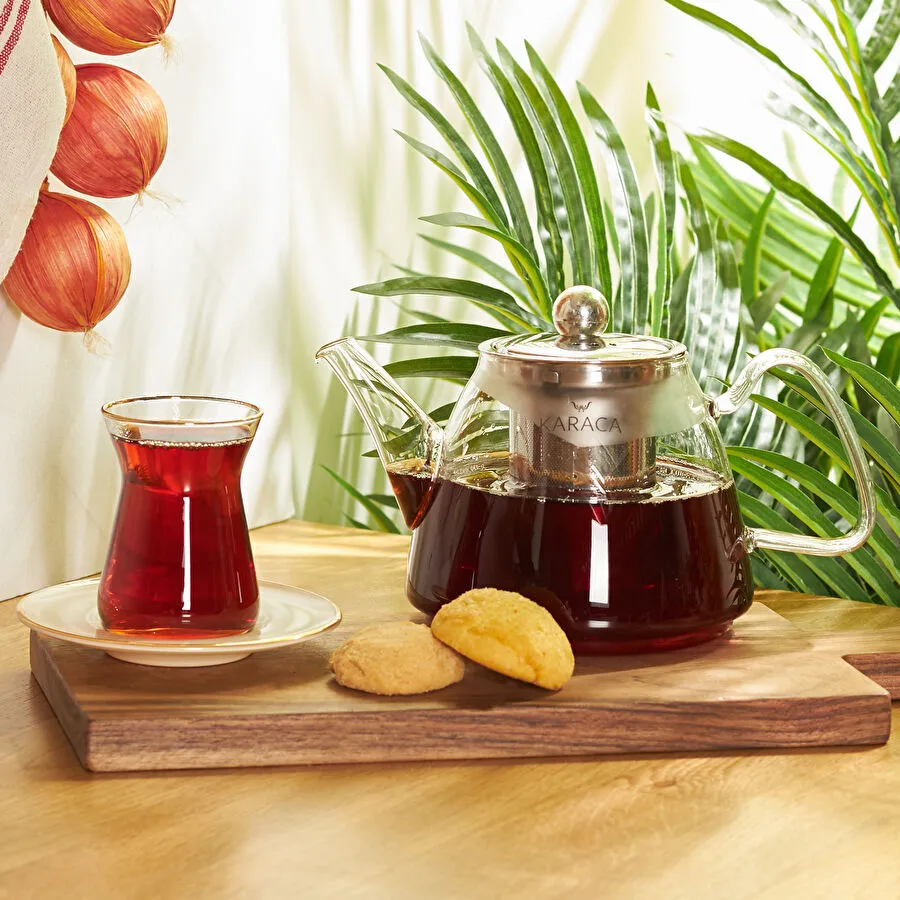 KARACA AMISOS GLASS TEAPOT