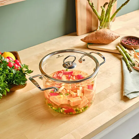 KARACA AMORE CAM DERİN T, 20 CM, RENKSİZ