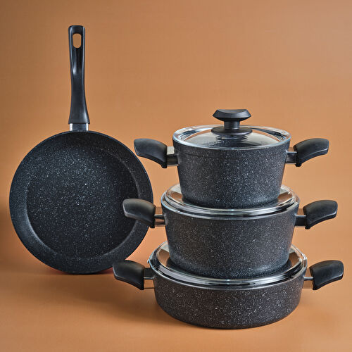 KARACA ASİYE ÇAYDANLIK TK, MAXI, SİYAH