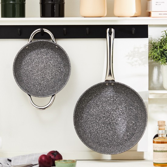 KARACA BIOGRANIT LEONA 2 PIECES PAN-SAW SET