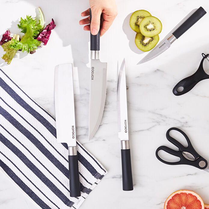 KARACA BLACK FORCE SATIRLI  6 PAR, SİYAH