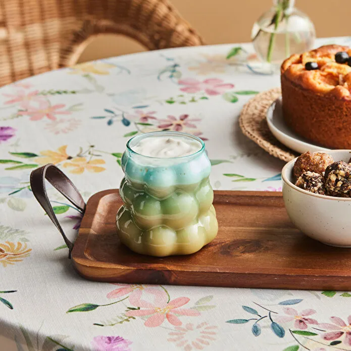 KARACA BUBLE LATTE BARDAĞI 390ML, YEŞİL