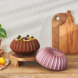 KARACA CAKE PRO DİLİMLİ DÖKÜM KEK, PEMBE