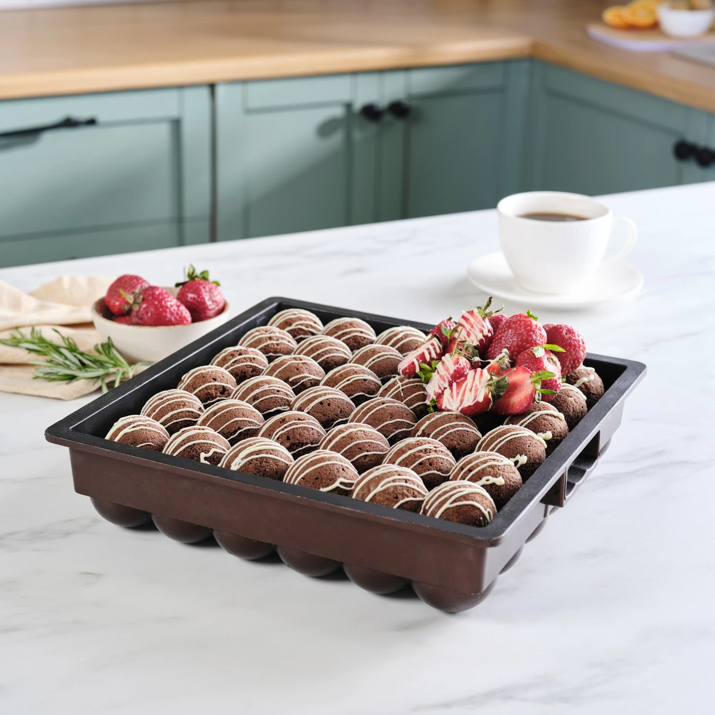 KARACA CAKE PRO KARYA XL BATON BROWN CAST CAKE MOLD