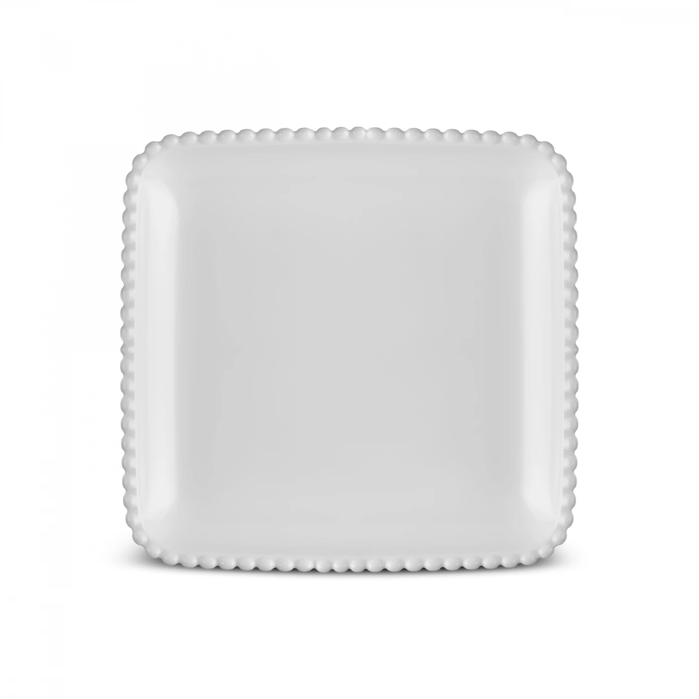 KARACA CARMEN PERLA SERVİS TABAĞI, BEYAZ