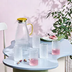 KARACA COMO 7 PARÇA SU SETİ, GOLD